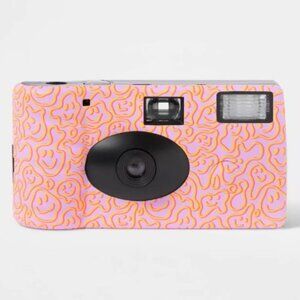 One-Time-Use Camera - heyday™ Neon Smiley